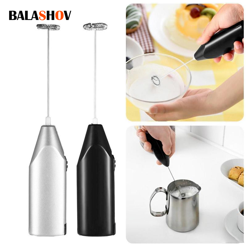 Milk Frother Automatic - Alat masak susu elektrik Mini, pengaduk