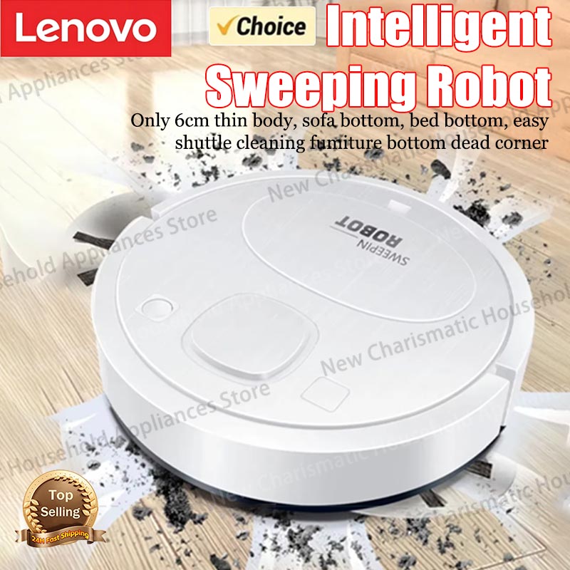 Kitchen Appliances Small - Lenovo Robot Penyapu Cerdas Baru Mesin