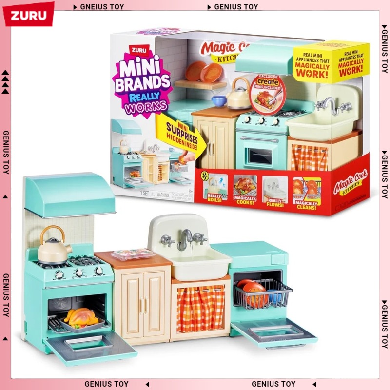 Kitchen Appliances Small - Zuru Mini Brands Magic Cook Kitchen