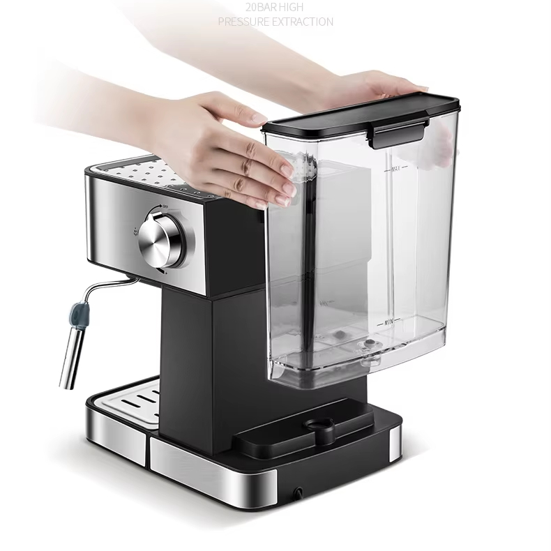 Milk Frother Automatic - Mesin Kopi Espresso Semi-Otomatis Italia untuk
