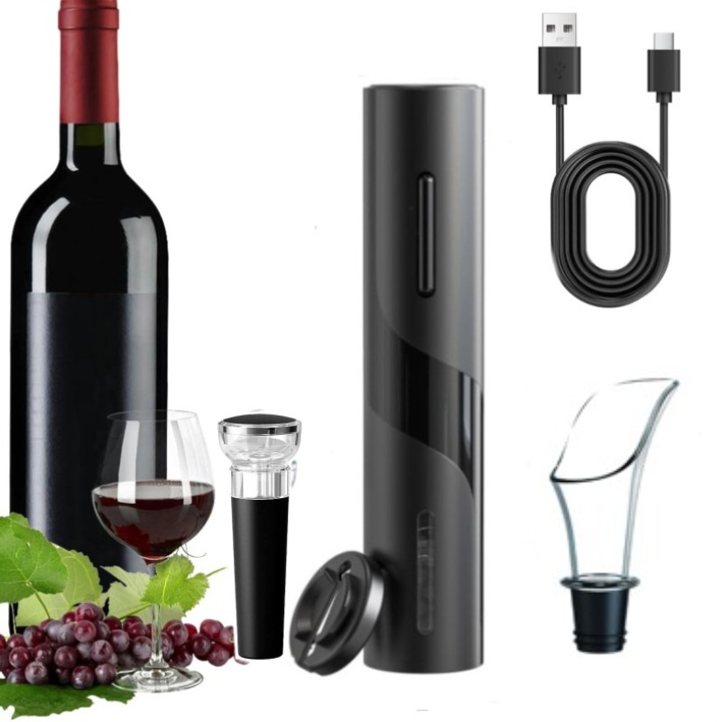 Wine Opener Electric - Set Pembuka Botol Anggur Otomatis Elektrik