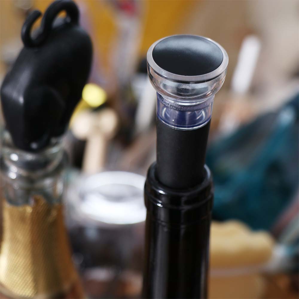 Wine Opener Electric - Pembuka Botol Anggur Elektrik 5-in-1 Dapat