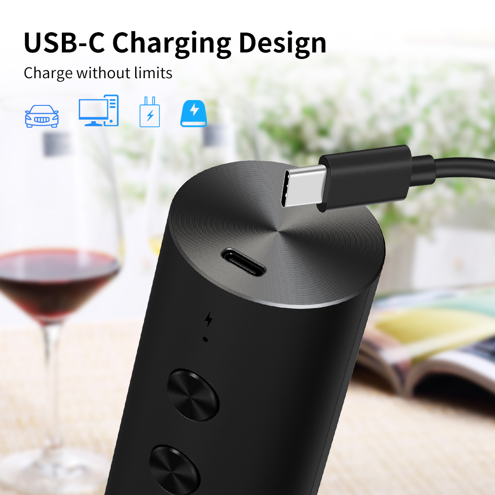 Set Pembuka Botol Anggur Elekt - Wine Opener Electric ulasan dan harga