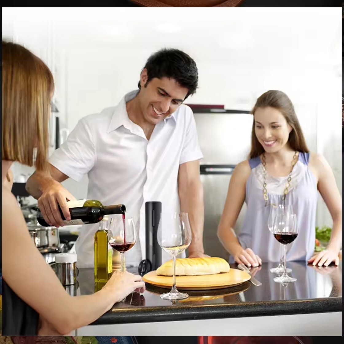 Pembuka Botol Anggur Elektrik  - Wine Opener Electric ulasan dan harga