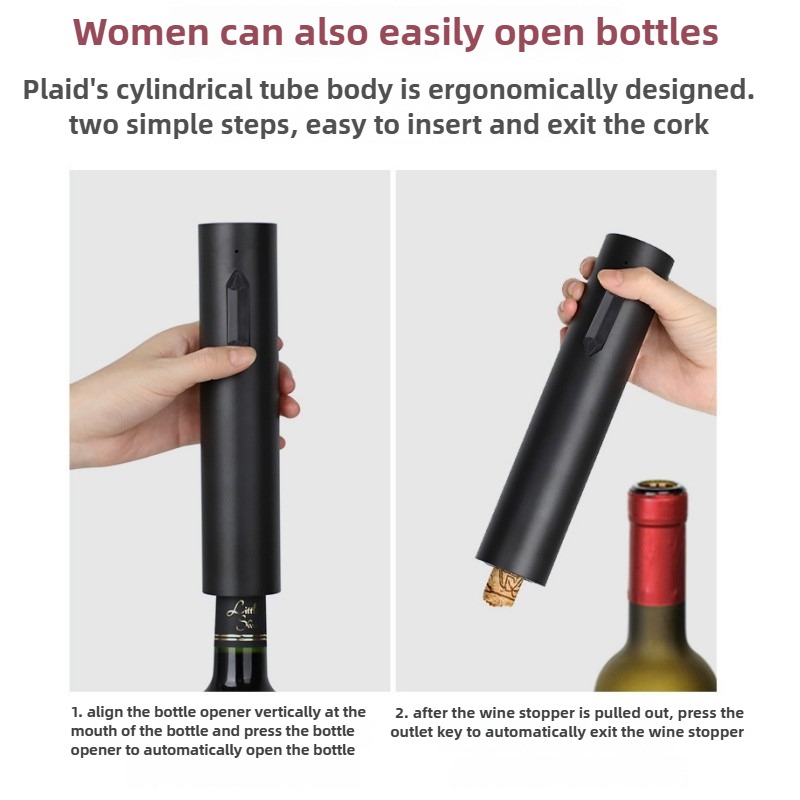 Pembuka Anggur Elektrik Isi Ul - Wine Opener Electric ulasan dan harga