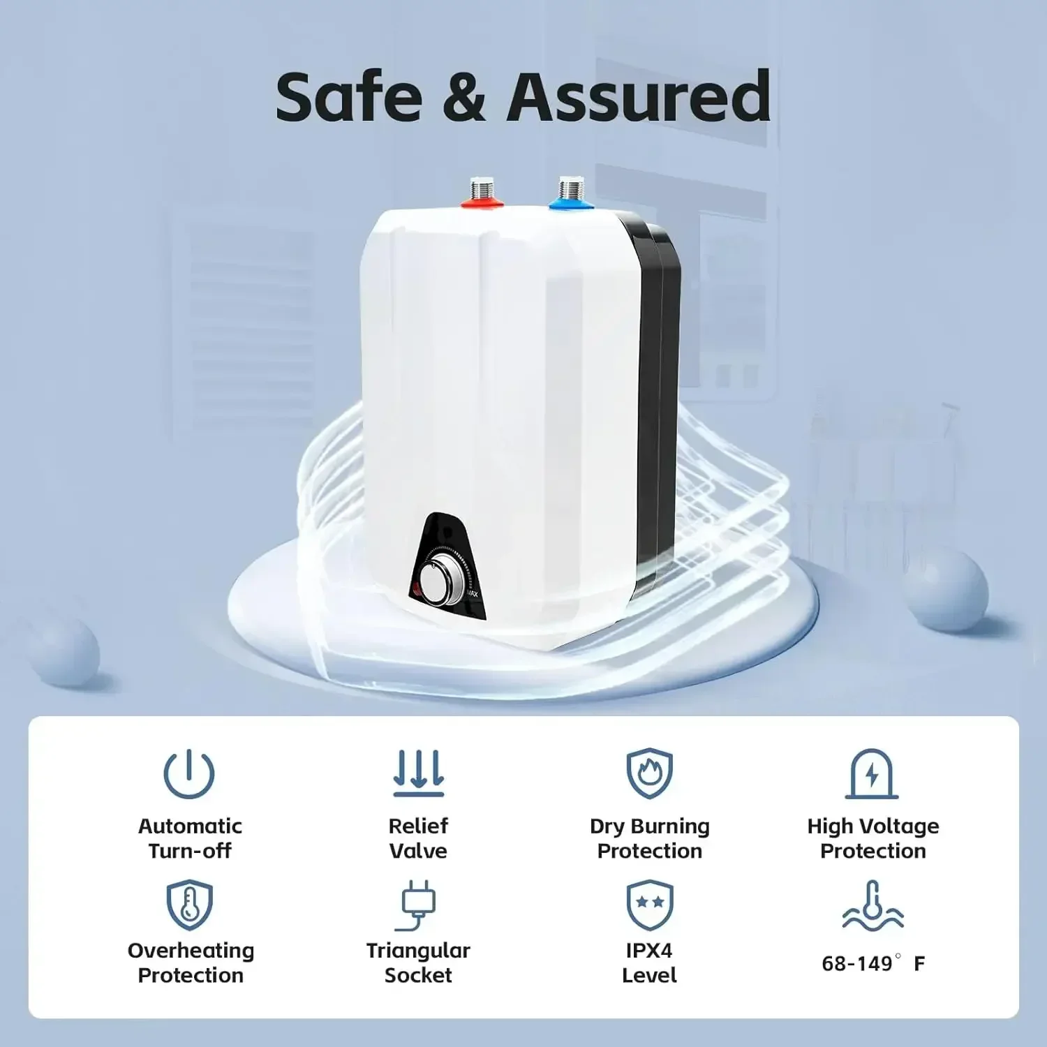 Pemanas Air Mini Instan 110V 1 - Kitchen Appliances Small ulasan dan harga