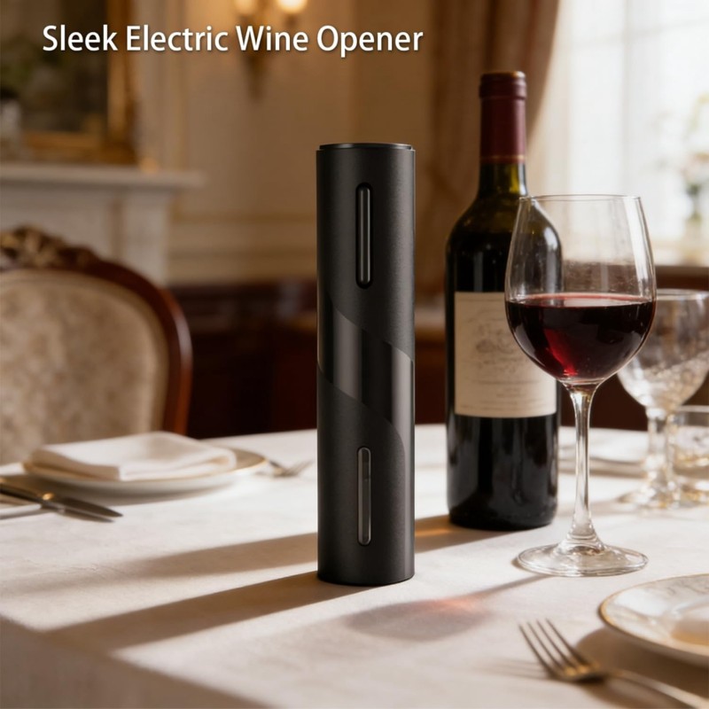 [BARU!N92R】 Pembuka Botol Otom - Wine Opener Electric ulasan dan harga