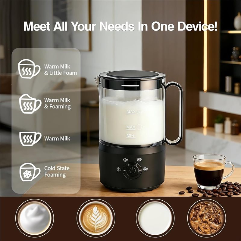 AC39-Milk Frother, Pengukus Su - Milk Frother Automatic ulasan dan harga