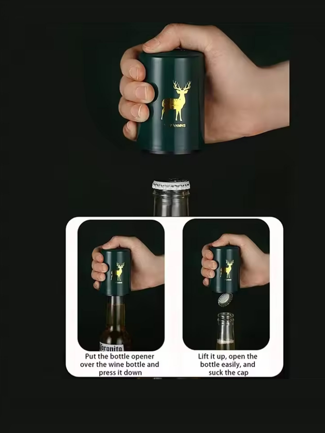 1 Buah Pembuka Botol Bir Otoma - Wine Opener Electric ulasan dan harga