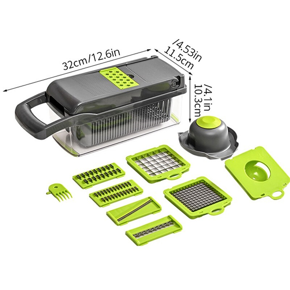 16 Buah Pemotong Sayuran Multi - Kitchen Appliances Japan ulasan dan harga