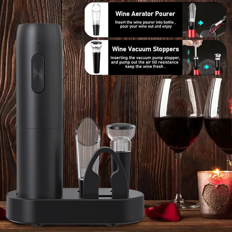 Pembuka Botol Anggur Elektrik  - Wine Opener Electric ulasan dan harga